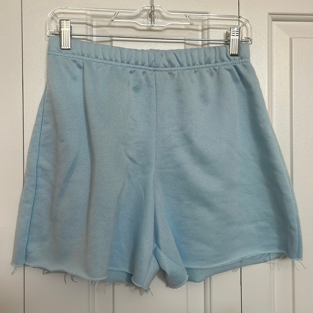 MISSYEMPIRE™ LIGHT BLUE SHORTS